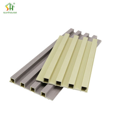 Καλή τιμή. Αδιάβροχο πίνακα τοίχου WPC, οικολογικά φιλικό τοίχο για εξωτερική διακόσμηση κήπου σε απευθείας σύνδεση