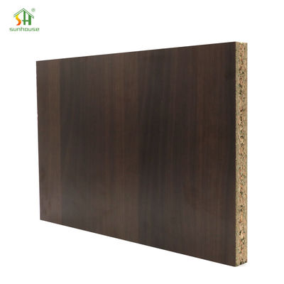 Waterproof E0 E2 White Wood Veneer Chipboard Panels Sheet  / Melamine Laminated Particle Board