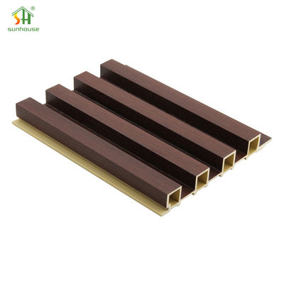 Καλή τιμή. Πάνελ τοίχου Wood Grain WPC για Εφαρμογή διακόσμησης τοίχου καταστήματος εστιατορίου σε απευθείας σύνδεση
