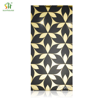 5D Custom Acrylic Wall Panels Μαρμάρινο φαινόμενο τοίχωμα επένδυση 1220x2440mm