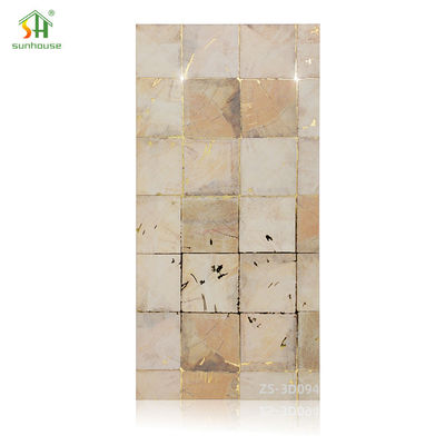 Καλή τιμή. Προσαρμοσμένα υγρασία-απορρίπτει τοίχους PMMA Μαρμάρισμα επίδραση ακρυλικά πάνελ μπάνιου σε απευθείας σύνδεση