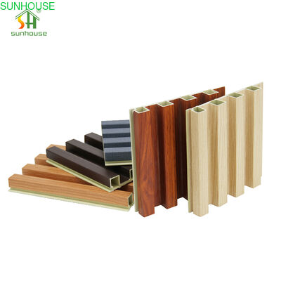 Καλή τιμή. Υψηλής ποιότητας 3000Mm WPC τοίχωμα για εξωτερική αισθητική εξωτερική διακόσμηση τοίχωμα πρόσοψη σε απευθείας σύνδεση